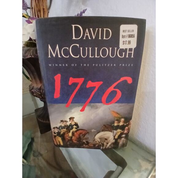 1776 by David McCullough 2005 Hardcover Dust Jacket Illustrated History British - Picture 1 of 16